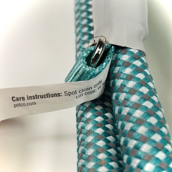 YOULY Reflective Teal Small Dog Leash 5ft Rope Lead Comfort Handle 1/4“ Diameter - Picture 12 of 12
